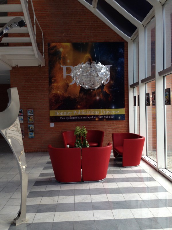 Visiting Bonnier Publication in Copenhagen